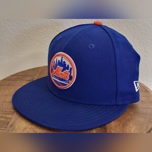 New Era 59FIFTY New York Mets 1962 Cooperstown Collection Blue Wool Fitted Hat